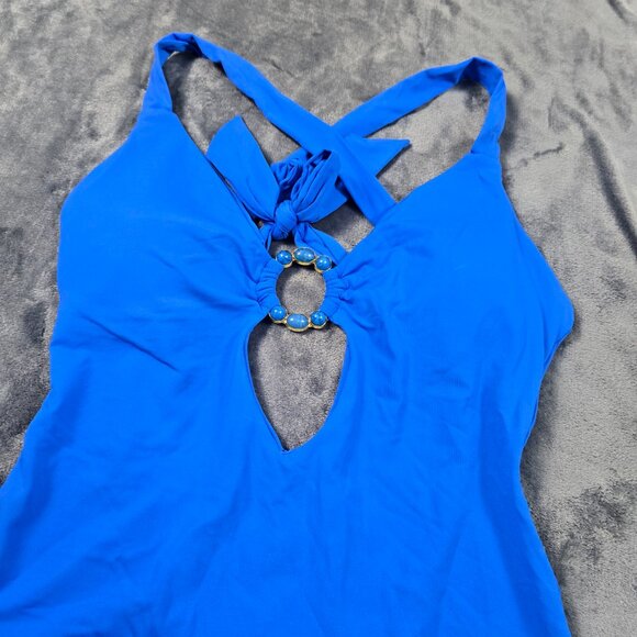 Becca by Rebecca Virtue Ariyah One Piece Swimsuit Medium NWOT - Picture 5 of 12